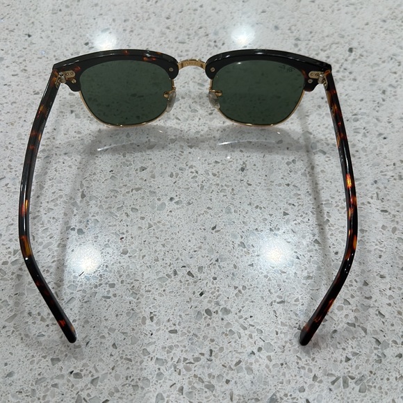 Ray-Ban Clubmaster Classic Tortoise Sunglasses, 51mm - Picture 10 of 11